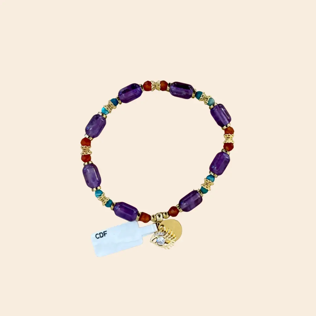 Bracelet cylindres 70 - Clair de Femme