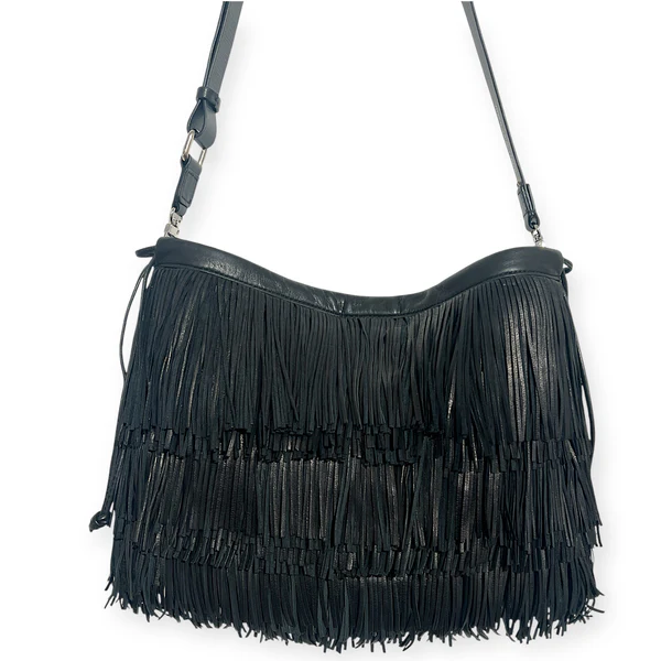 Sac String medium franges - MarieLaurenceStevigny