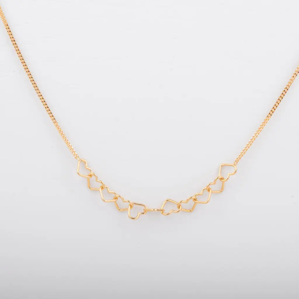 Collier Heart on fire - Charlotte Wooning