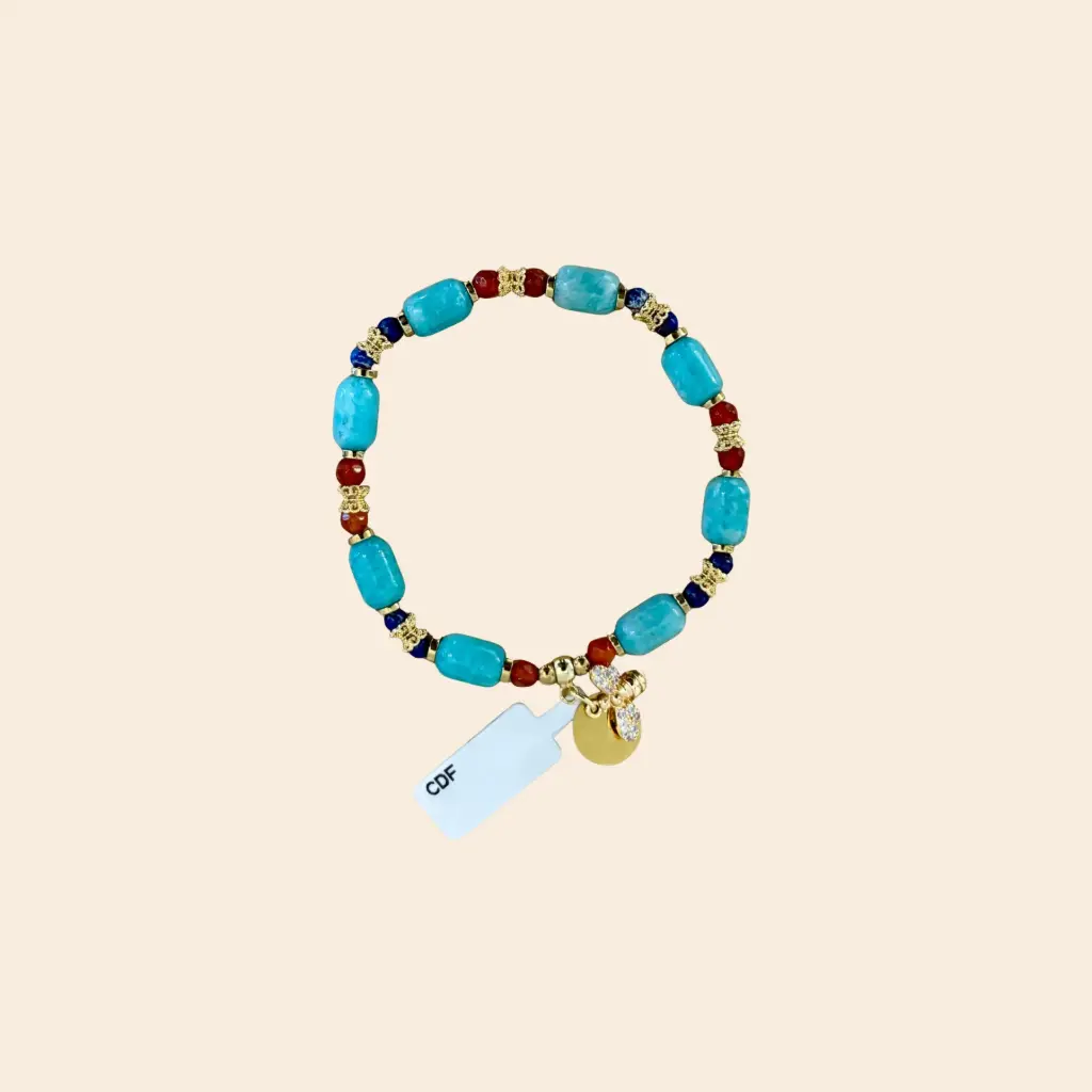 Bracelet cylindres 70 - Clair de Femme