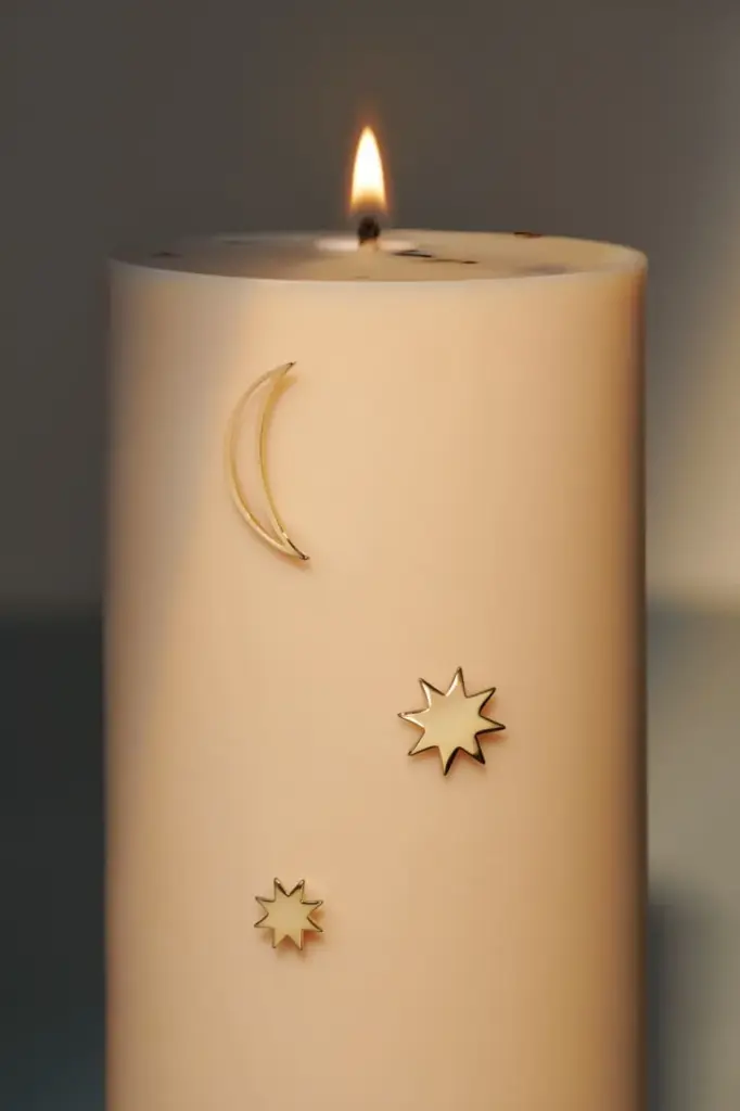 Bijoux de bougie les Astres - Hozho