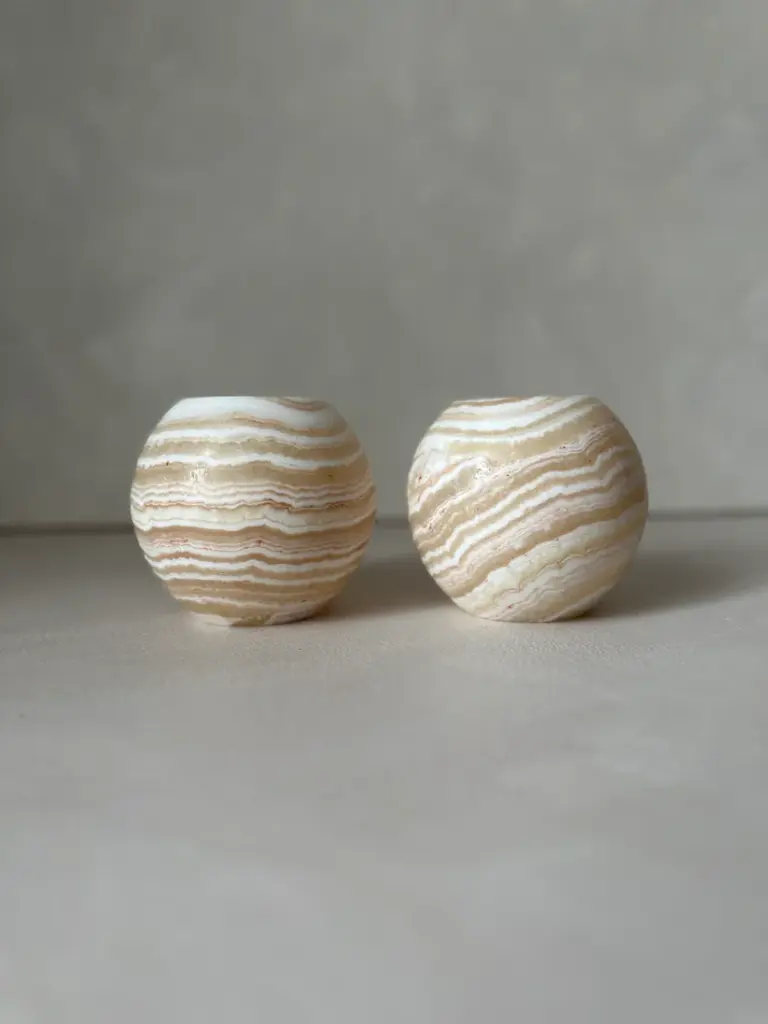 Photophore en albâtre Sierra - Roya