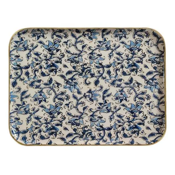 Plateau Métal Isaphan 30x40cm - Maison Lilo