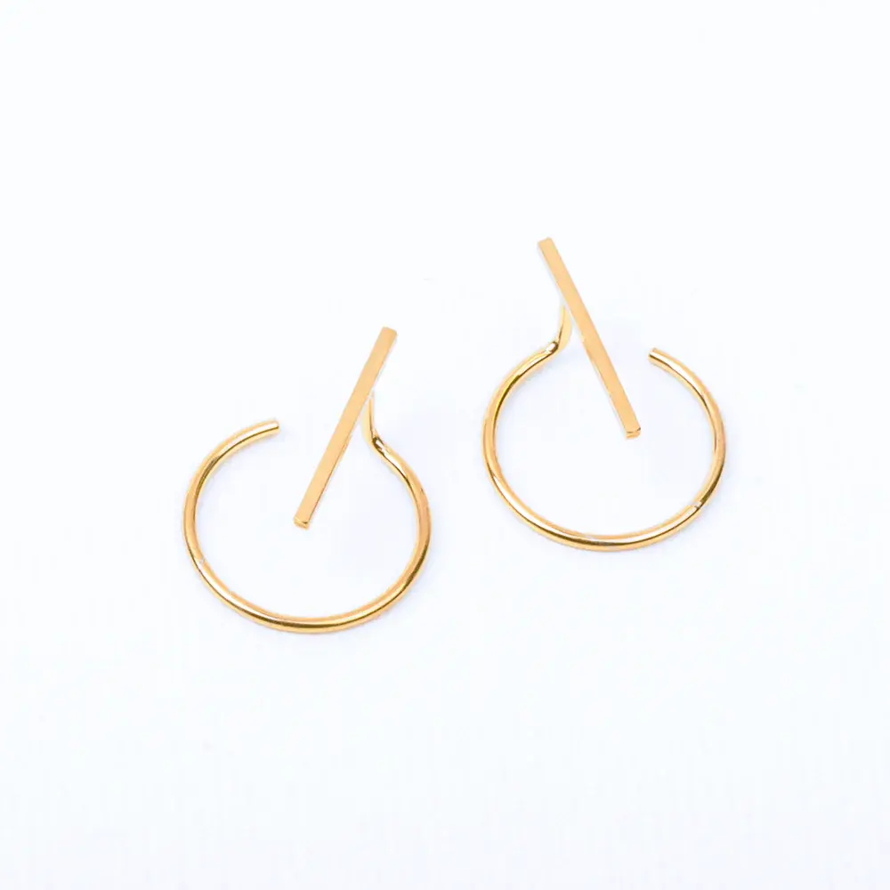 Boucles d'oreilles Pluto Stripe - Charlotte Wooning