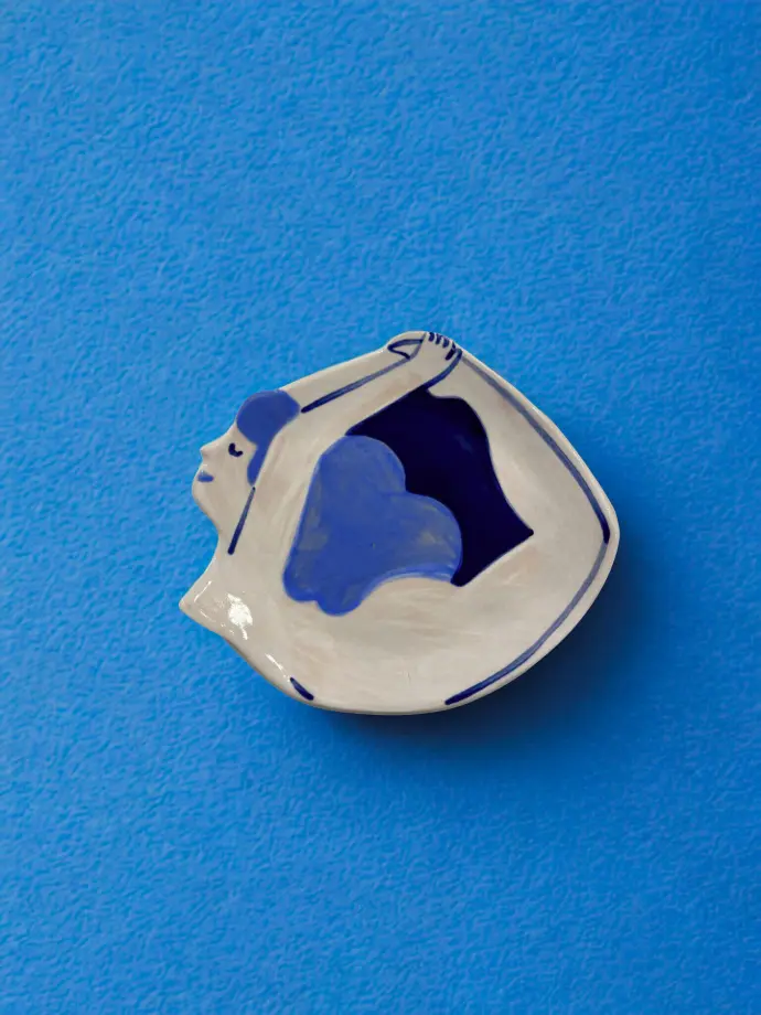 Céramique Yoga Girl - Lisa Junius