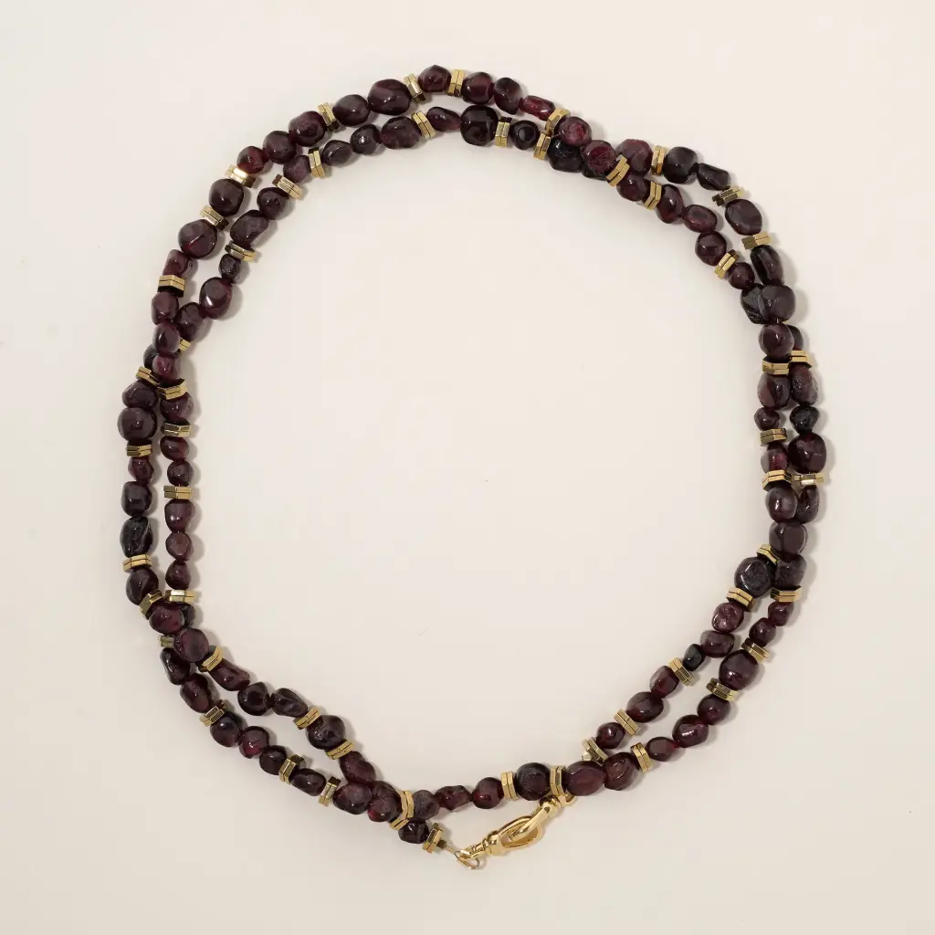 Collier Willard - Ucciani (Grenat)