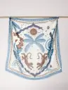 Foulard Tiger Palmeraie laine et soie - Maradji