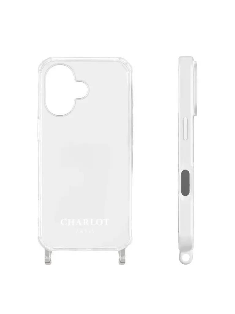 Coque Téléphone transparente - Charlot