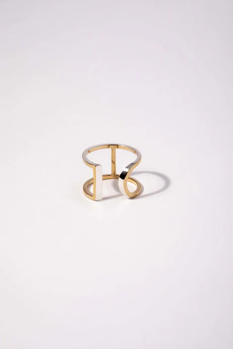 Bague L'Aventure bicolore - Maison Mouche