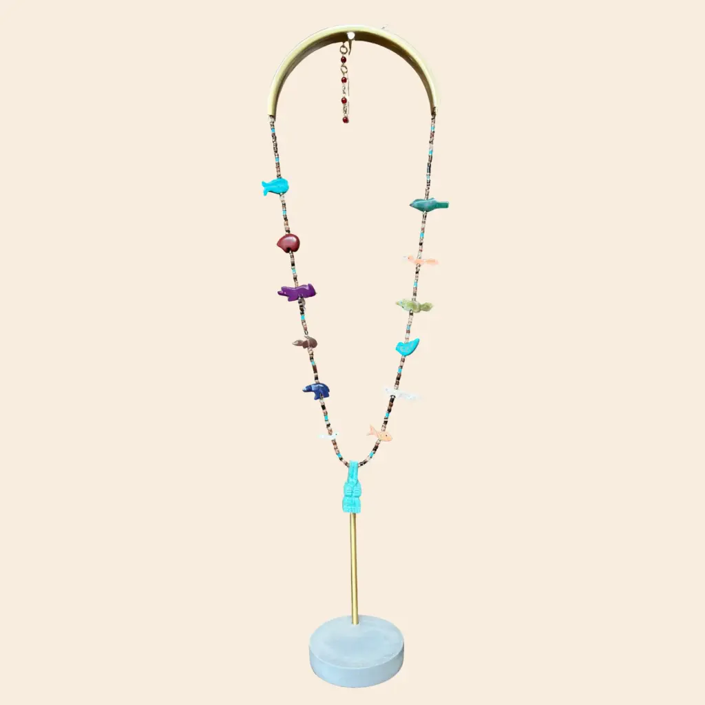 Collier Sautoir Amérindien - Clair de Femme