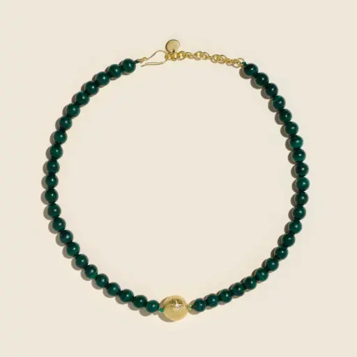 Collier Sfera Malachite - Ucciani