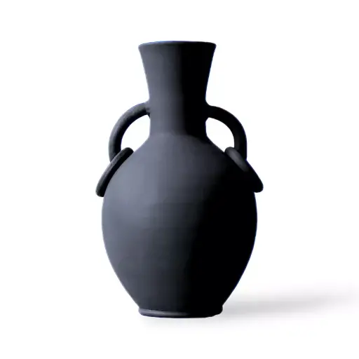 Vase Cirta Noir - Maison Marmol
