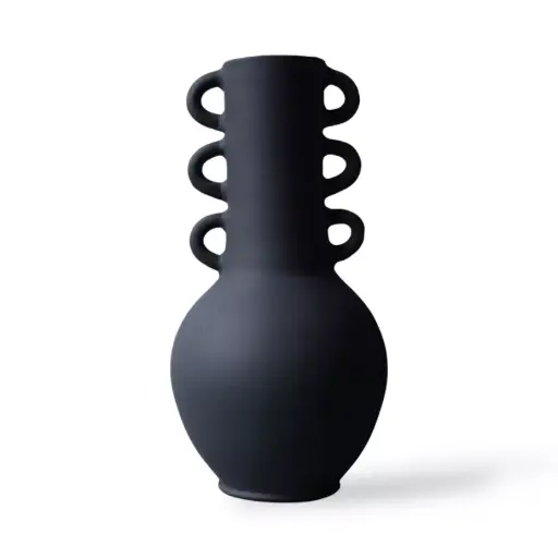 Vase Triana Noir - Maison Marmol