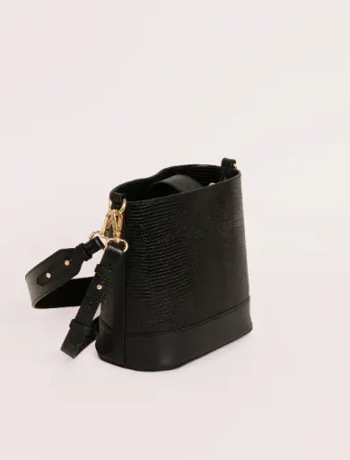 Sac Small Marlon lézard noir - Maradji