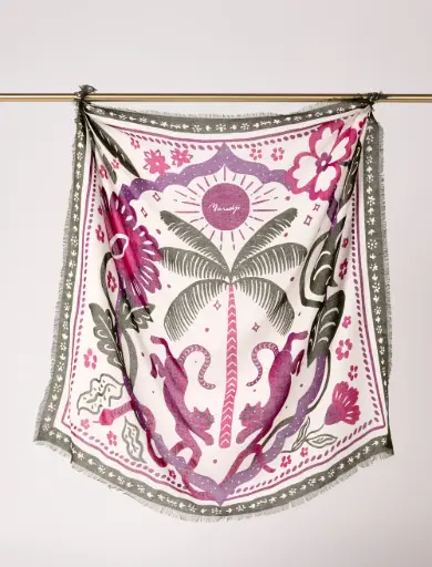 Foulard Tiger Palmeraie - Maradji