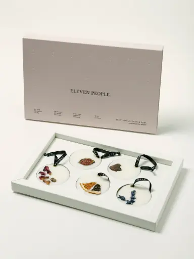 Pack de 5 Barres de Cire Parfumée - Genovy, Caracas, Biarritz, Nature, Clara - Eleven People