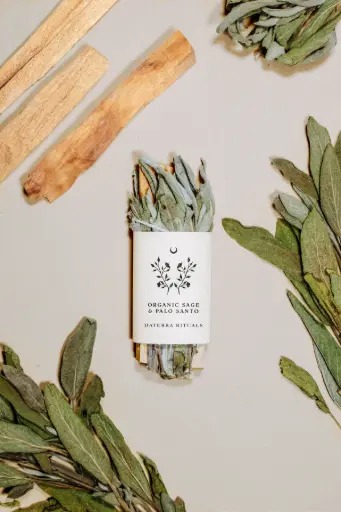 Herbes à brûler Palo Santo & Sauge - Daterra Rituals