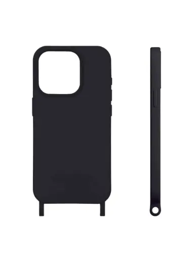 Coque Téléphone noire - Charlot