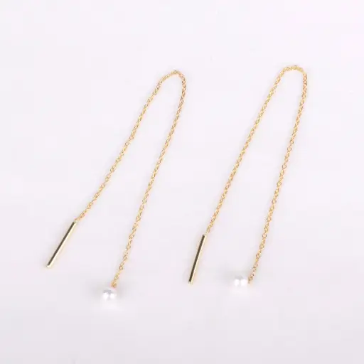 Boucles d'oreilles Mercurius nacre - Charlotte Wooning