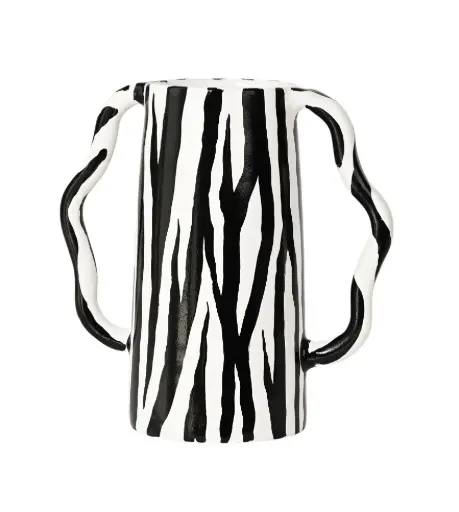 Vase Tingis Zèbre - Maison Marmol