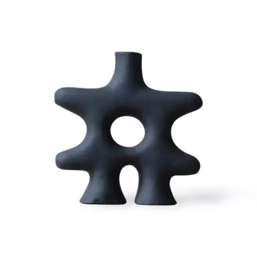 Vase Nova noir - Maison Marmol
