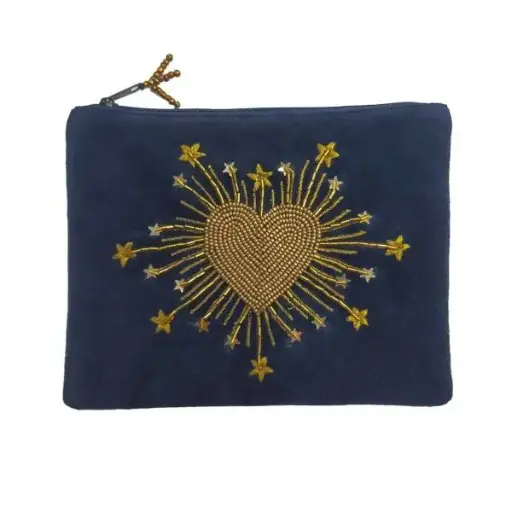 Pochette Cœur radieux - Maison Lilo