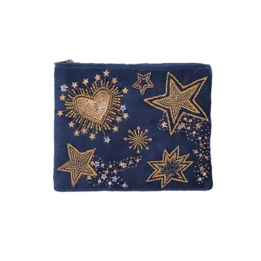 Pochette Stars and Hearts - Maison Lilo